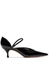 Casadei 50mm Scarlet Jolly Pumps In Black