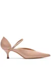 Casadei Scarlet Jolly Kitten - Woman Pumps And Slingback Sand 38 In Neutrals
