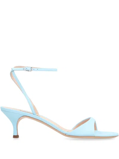 CASADEI 60MM MINORCA LEATHER SANDALS