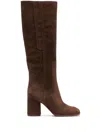 Casadei Cleo - Woman High Boots Cacao 38 In Brown