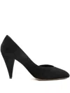 Casadei 85mm Pointed-toe Pumps In Black