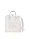 Casadei Ale Yeti Shopping Bag In White