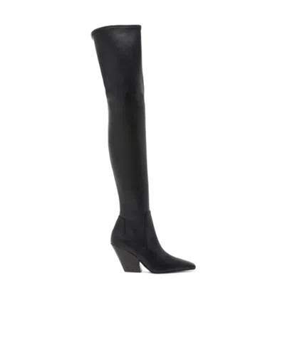 Casadei Anastasia Knee-high Boots In Black