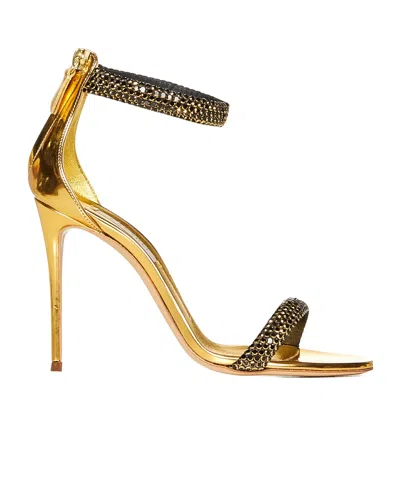 CASADEI ANKLE STRAP HIGH HEEL SANDALS