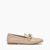Casadei Antilope Chain Loafers - Woman Flats And Loafers Simply Taupe 37 In Simply Taupe