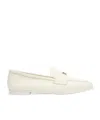Casadei Woman Loafers Off White Size 6 Leather In White