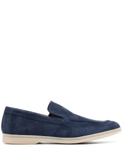 Casadei Antilope Loafers In Blue
