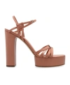 Casadei Atlantis Geraldine Sandals In Brown