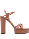 Casadei Atlantis Geraldine Sandals In Neutrals