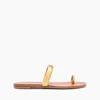 Casadei Atomium Slider - Woman Flats Gold And Etruria 39 In Gold And Etruria
