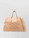 Casadei Park Avenue Leather Tote Bag