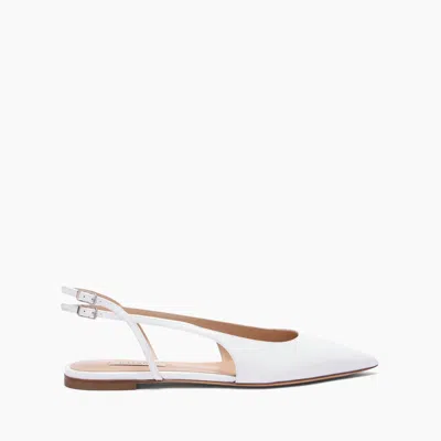 Casadei Ballet Slingbacks - Woman Flats And Loafers White 39
