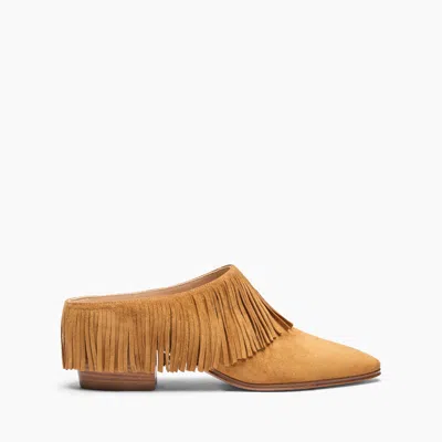 Casadei Beat Fringe Sabot - Woman Sandals Honey 41