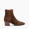 Casadei Beat Suede Ankle Boots - Woman Ankle Boots Cocoa 37 In Cocoa