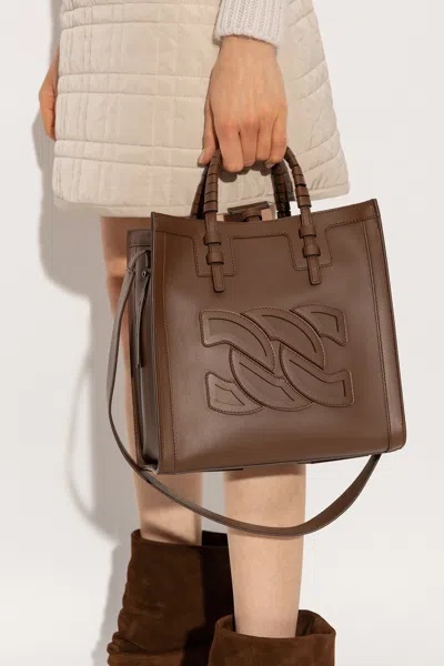 Casadei ‘beauriva' Shopper Bag In Brown