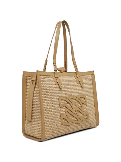 Casadei Beaurivage Tote Bag In Neutral