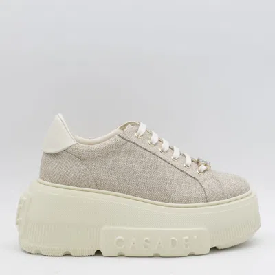 Casadei Hogan Leather Shoes Trainers In Animal Print