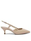 Casadei Beige Heeled Shoes With Pointed Toe In Neutral