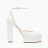Casadei Betty 120mm Platform Pumps In White