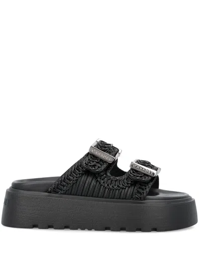 CASADEI BIRKY ALE FLATFORM SLIDES