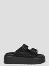 Casadei Birky Ale Flatform Slides