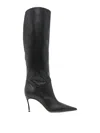 Casadei Superblade 80mm Leather Boots In Black