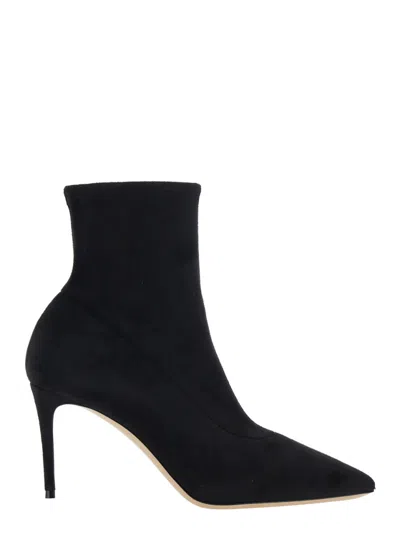 Casadei Black Slip On Boots