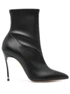 Casadei Blade 120mm Boots In Black