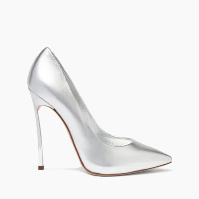 Casadei Blade Flash - Woman Pumps Silver 38