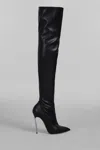 Casadei Julia High Heels Boots In Black