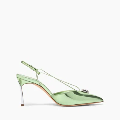 Casadei Blade Interstellar Cas2025 Slingback - Woman Pumps And Slingback Milk And Mint 41