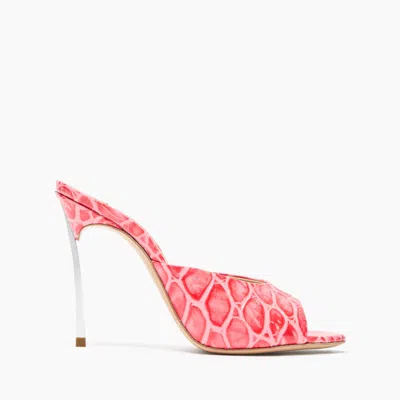 Casadei Blade Jurassik Mules - Woman Mules Coral 37.5