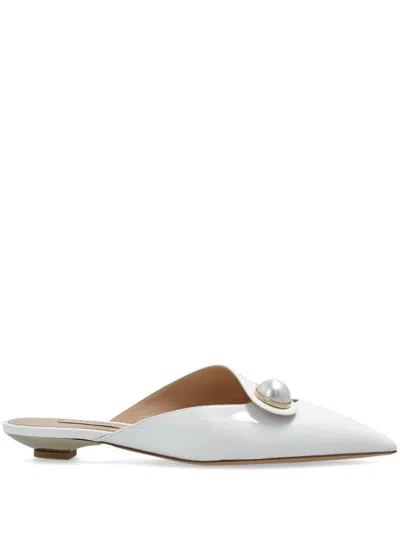 CASADEI CASADEI BLADE LEATHER BALLETS