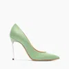 Casadei Blade Leather Pumps - Woman Pumps And Slingback Milk And Mint 37