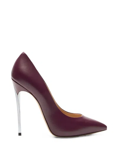 Casadei Blade Minorca Pumps In Purple