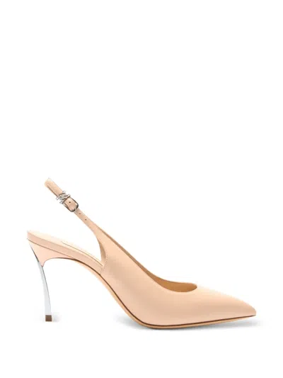 Casadei Blade Minorca Slingback Pumps In Multi