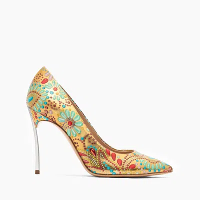 Casadei Blade Nuggets Pumps - Woman Pumps And Slingback Gold 37