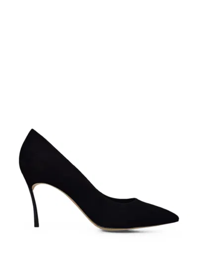 Casadei Blade Pointed-toe Stiletto Pumps In Black
