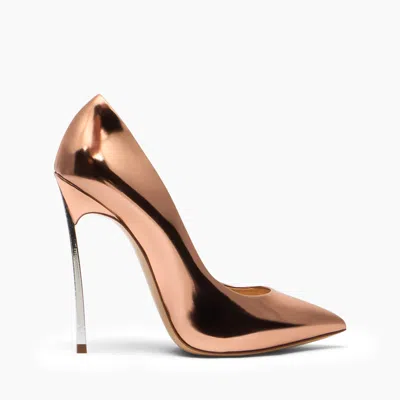 Casadei Blade Pump Interstellar - Woman Pumps And Slingback Sand Stone 42 In Gold