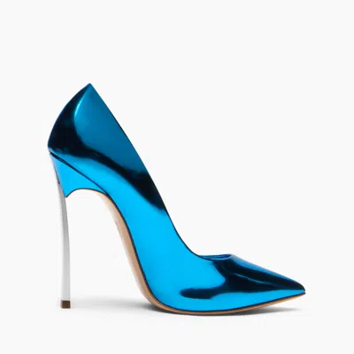 Casadei Blade Pump Interstellar - Woman Pumps And Slingback Smurf 37 In Blue