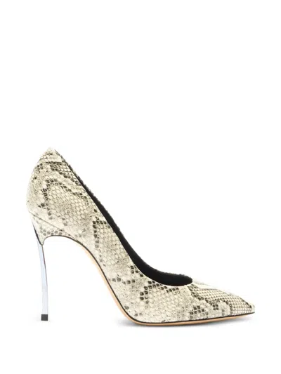 Casadei Blade Python-print Pumps In Multi