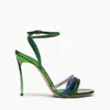 Casadei Blade Sandal Andromeda - Woman Sandals Emerald 37.5 In Multi