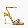 Casadei Blade Sandal Andromeda - Woman Sandals Sunshine 38.5 In Yellow