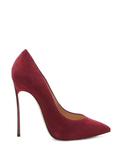 Casadei Blade Suede Pumps In Multi