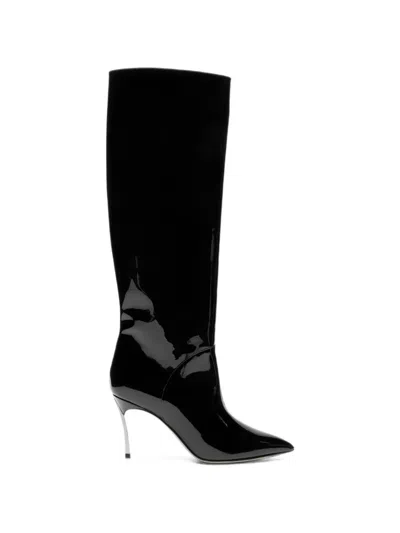 Casadei Blade Tiffany Boots In Multi