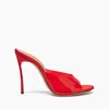 Casadei Woman Sandals Red Size 8 Rubber