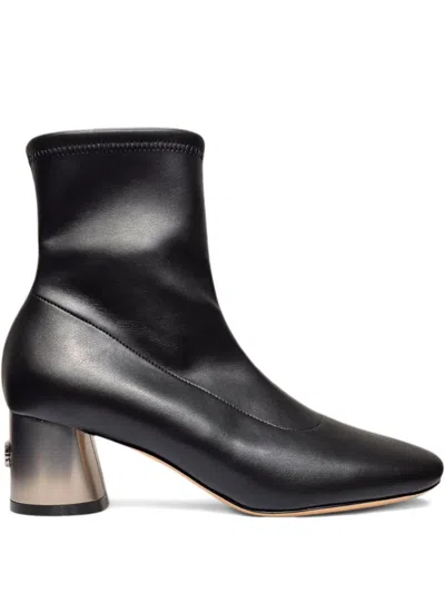 Casadei Block-heel Ankle Boots In Black