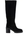 Casadei Block-heel Suede Boots