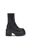 Casadei Faux Leather Ankle Boots