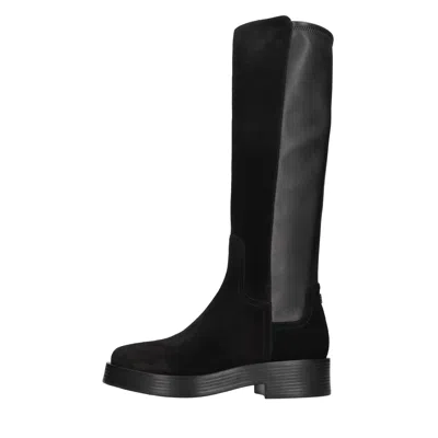 Casadei Boots In Black
